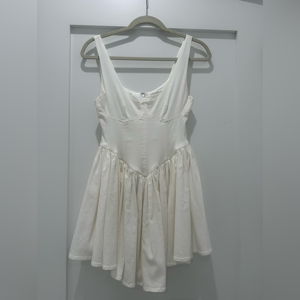 12th Tribe White Mini Dress - Picture 4 of 6